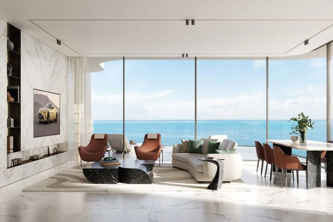 Living and dining room