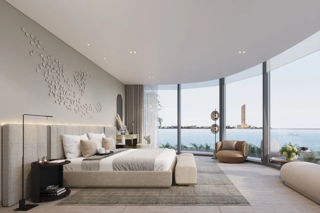 Bedroom Overlooking Wynn Casino